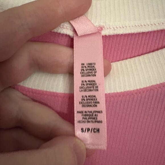 Skims Women S Blush Pink Oversized Soft Lounge Ringer T-Shirt Long Maxi Dress - Picture 9 of 11